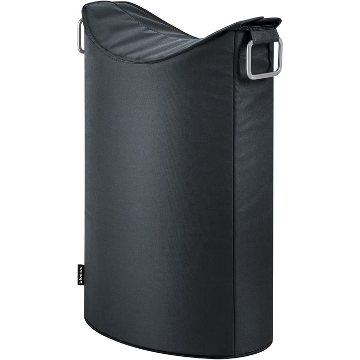 Кошик для білизни 65 л чорна Frisco Blomus