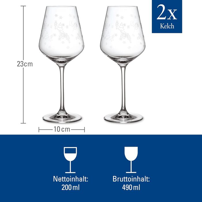 Набор из 2 бокалов для красного вина 200 мл Toy's Delight Villeroy & Boch