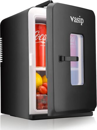 Міні-холодильник 15 л чорний Vasip