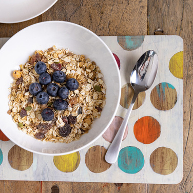 Набор пробковых подставок Creative Tops Retro Spot, 40 x 29 см, 4 шт.