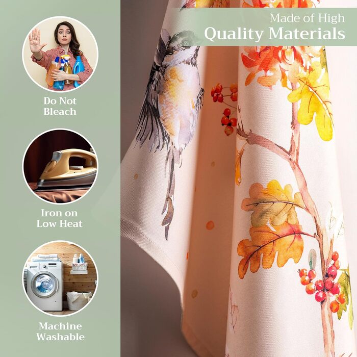 Набір із 3 багатоцільових кухонних рушників Барних рушників День подяки/Різдво (50 см x 70 см) (25 - Килим - Прерія, 50 x 70 см (Набір із 3 шт.)), 39 Hermine Noel