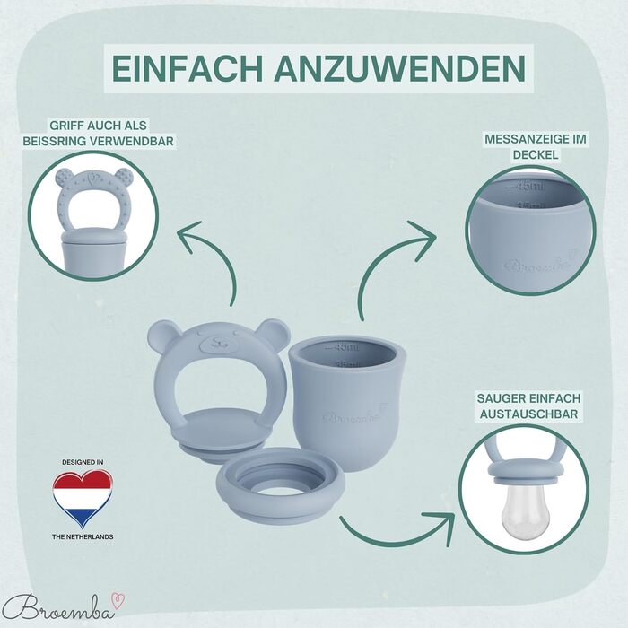 Силіконовий ніблер для дітей Broemba