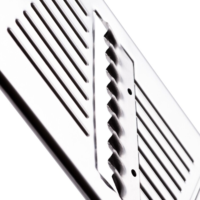 Терка на ручке Fissman 28,5x9 см для нарезки решеткой нержавеющая сталь (8605)