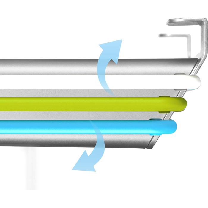 Набір дощок, 3 предмети в підвісному корпусі, різнокольорові Folio Slim Joseph Joseph