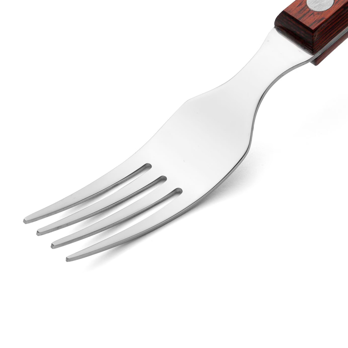 374710 Виделка стейкова 90 мм з дерев'яною ручкою