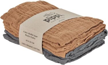 Набір із 4 тканинних рушників для дітей Unisex Baby Pippi