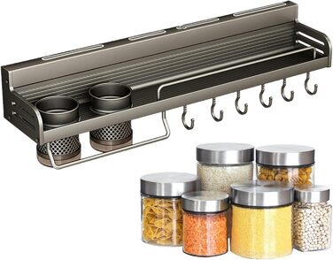 Настінний органайзер для кухонного приладдя 40 см Foway