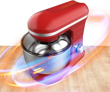 Міксер 1200 Вт, 5 л червоний Cecomixer Merengue 5L 1200 Cecotec