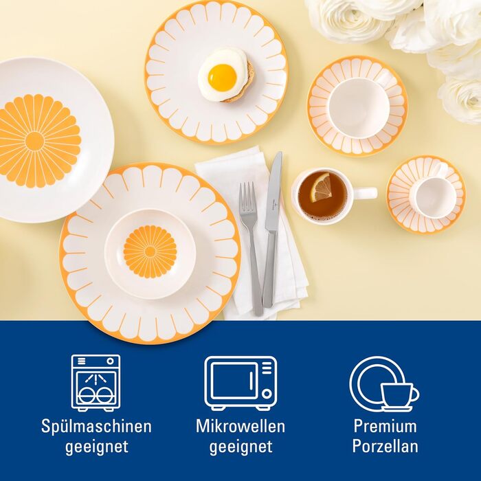 Чашка для еспресо 70 мл, помаранчевий Fleur Villeroy & Boch