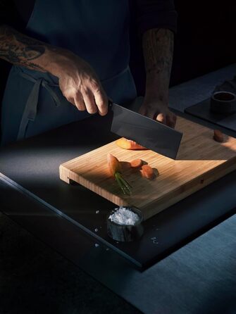 Китайський кухарський ніж 18,5 см, чорний Ultimate WMF