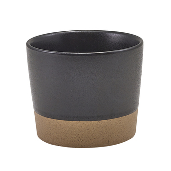 Чашка без ручки 285 мл, чорна, Kava Black Stoneware, GenWare