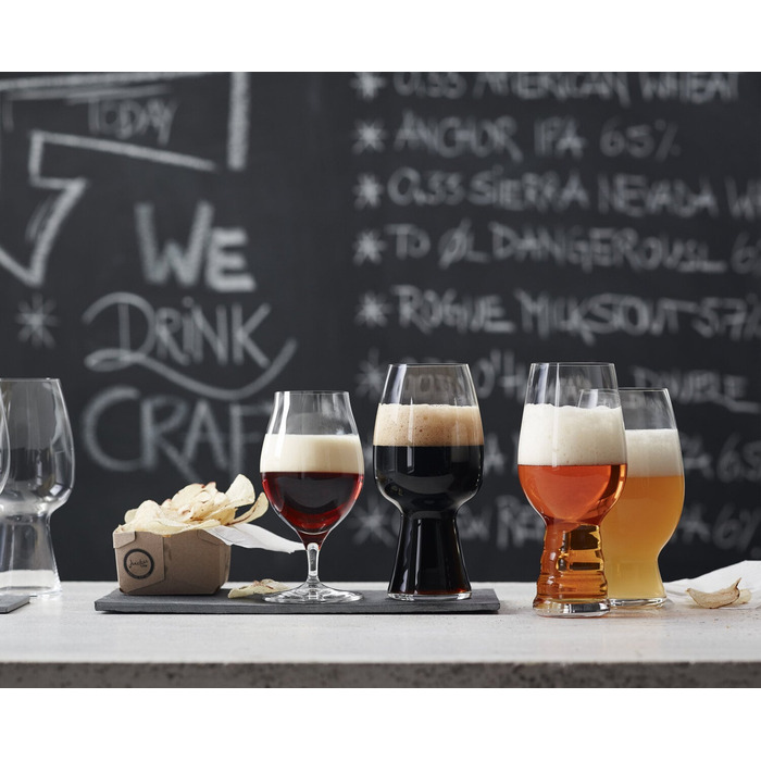 Набір пивних бокалів для дегустації 4 предмета Tasting Kit Craft Beer Glasses Spiegelau