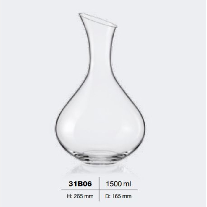 Графін д/вина 1,5л (шт.) 9098 BOHEMIA