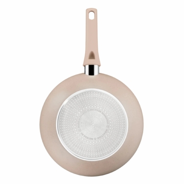 Сковорода ВОК Tefal Delight,28см, алюминий, бакелит, бежевый