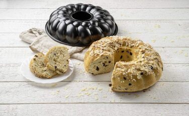 Форма для дріжджового обплетення Zenker, легована сталь, чорна