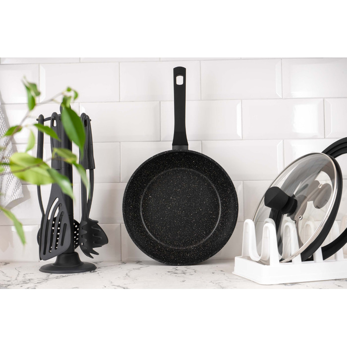 ARDESTO Gemini Gourmet Bolzano Сковорода для гурманов, 28см, Алюминий, Черный