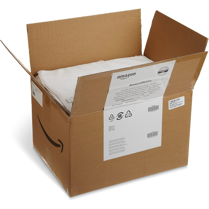 Салфетка для уборки из микрофибры 144 шт 30,5 x 40,6 см Amazon Basics