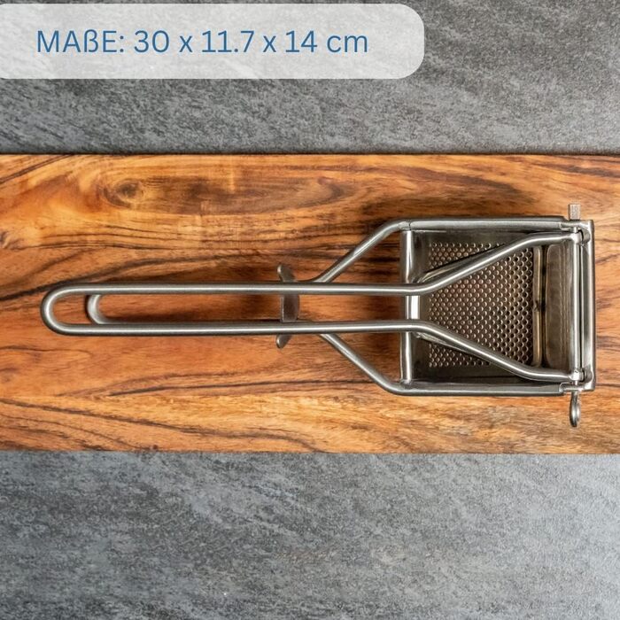 Картофелерис Westmark, с круглой перфорацией, длина 30 см, треугольник, серебристый, 61262260 (набор из нержавеющей стали)