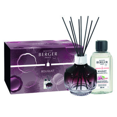 Диффузор Maison Berger Paris MOLECULE PRUNE, 428 мл + Наполнитель с ароматом UNDERNEATH THE MAGNOLIAS, 200 мл