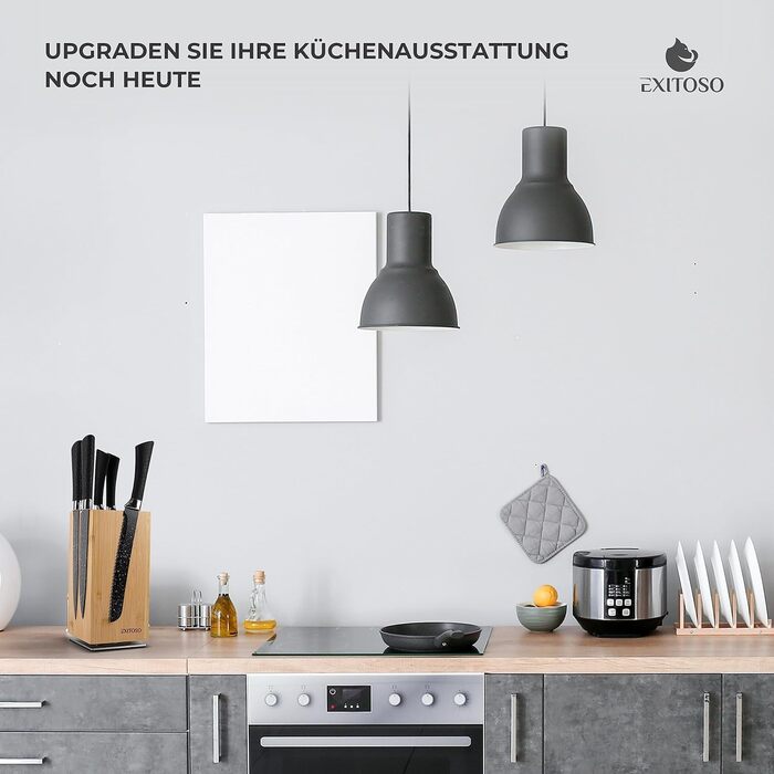 Блок для 20 ножів, що обертається на 360 градусів Exitoso