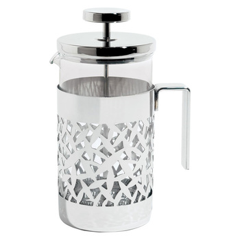 Френч-прес 16х25,5х16 см прозорий / металік Cactus Alessi