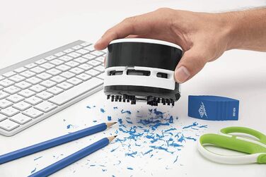 Портативний пилосос чорний-білий WEDO