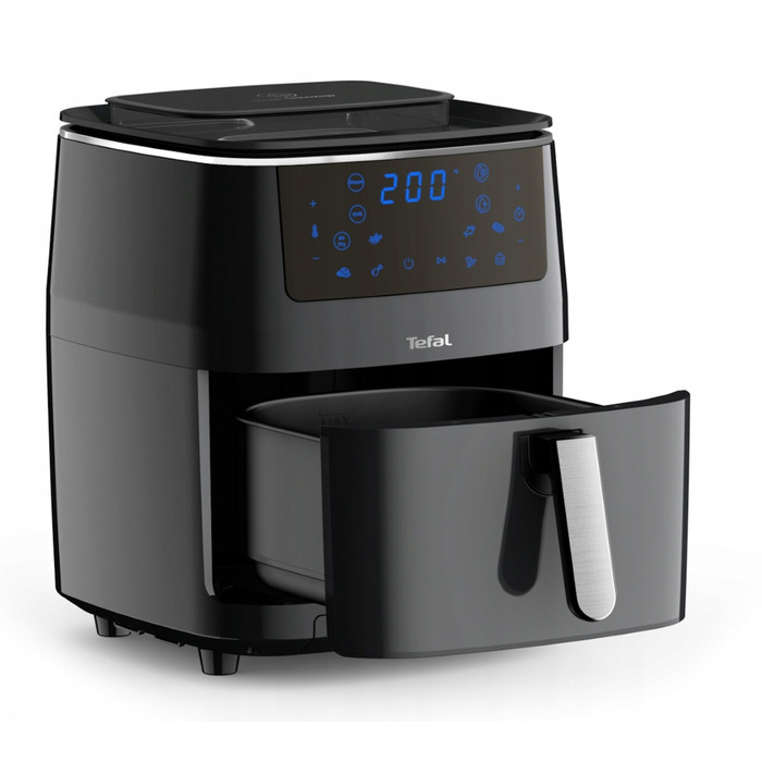 Tefal Мультипіч Easy Fry Grill&Steam, 1430Вт, чаша-6.2л, сенсорне керув., 8 програм, пластик, чорний