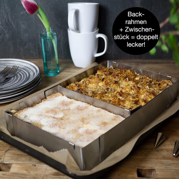 Форма для випічки прямокутна регульована Moritz & Moritz