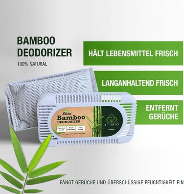 Натуральний засіб для усунення запаху з холодильника 4 шт Stimio