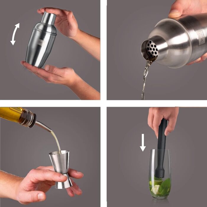 Набор для коктейлей 7 предметов Vacu Vin