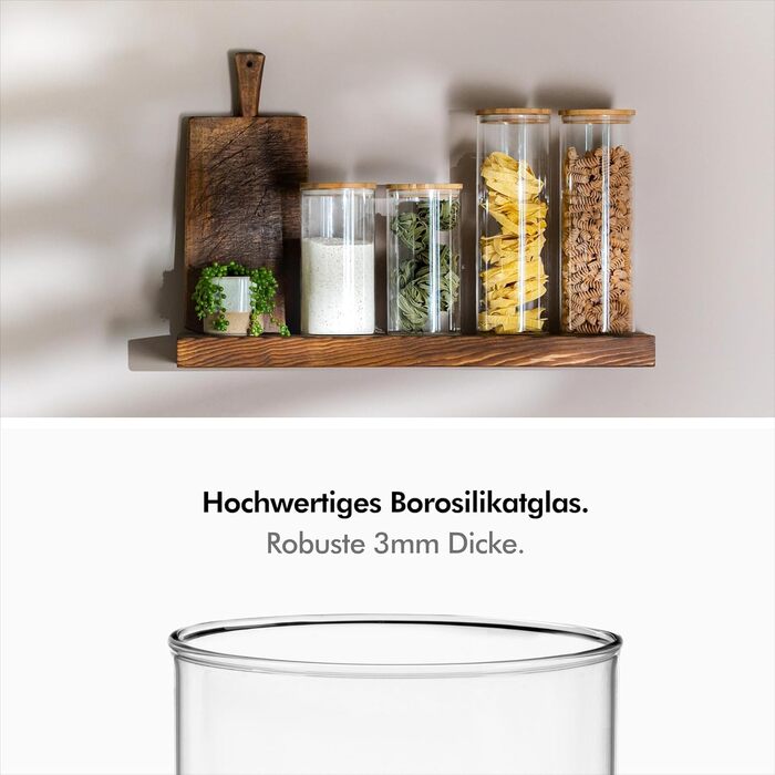 Ємності для зберігання продуктів  4 предмети 1200 мл KIVY