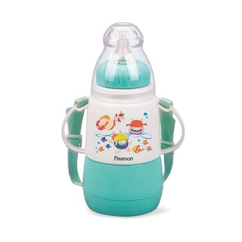 Пляшка для годування Fissman 150 мл аквамарин (7954)