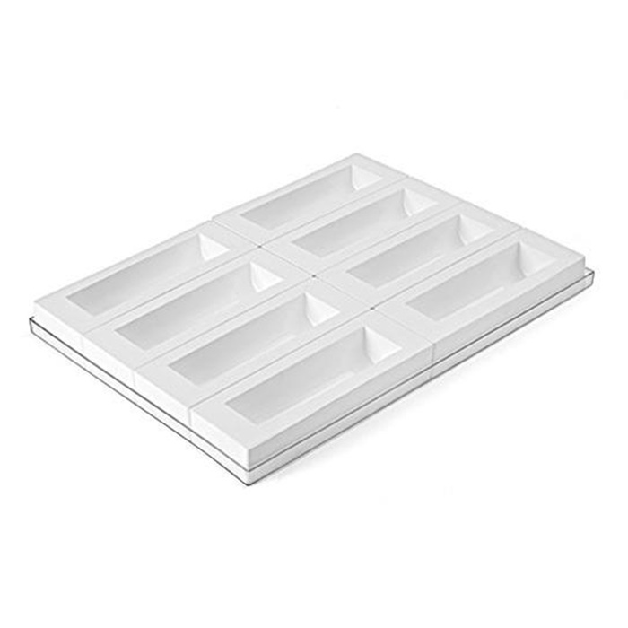 INSERT BUCHE/8 Формы из резины, 4 шт. в наборе на подставке