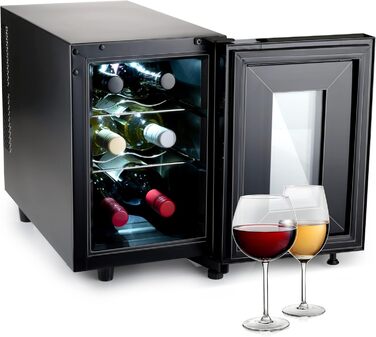 Винний холодильник до 6 пляшок alpina