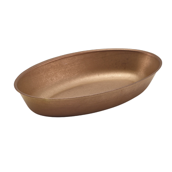Салатник овальний 17.5*11 см, 300 мл, Copper Vintage Steel, GenWare