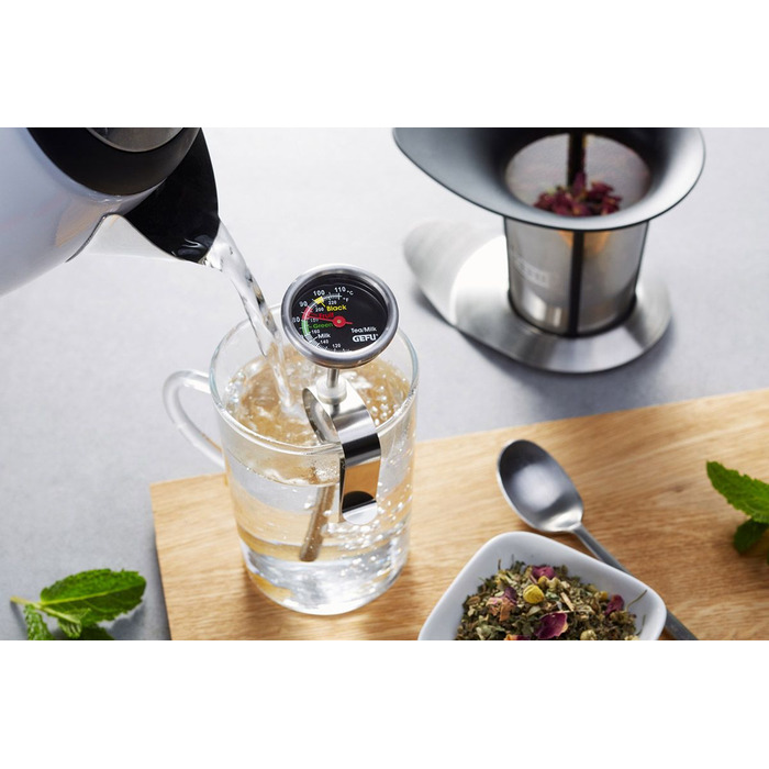 Термометр для чаю та молока Sido Gefu