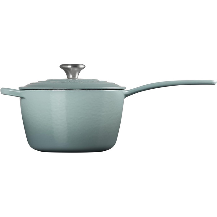 Чавунний сотейник 2 л з кришкою, Морська сіль Signature Le Creuset