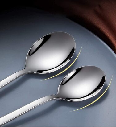 Набір з 12 десертних ложок 15 см, нержавіюча сталь BESCH