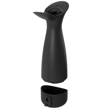 Диспенсер для мила сенсорний настінний 255 мл чорний / сірий Otto Umbra