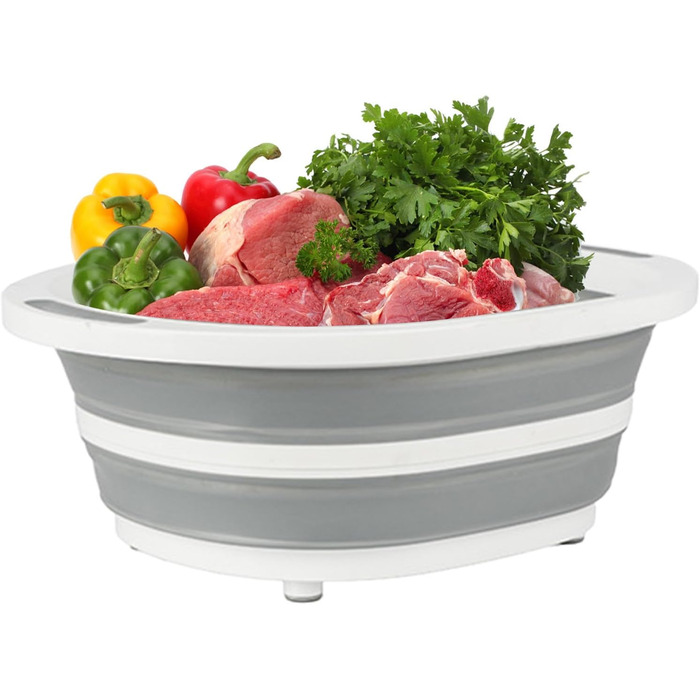 Складная доска 2 в 1 поднос и разделочная доска Generisch