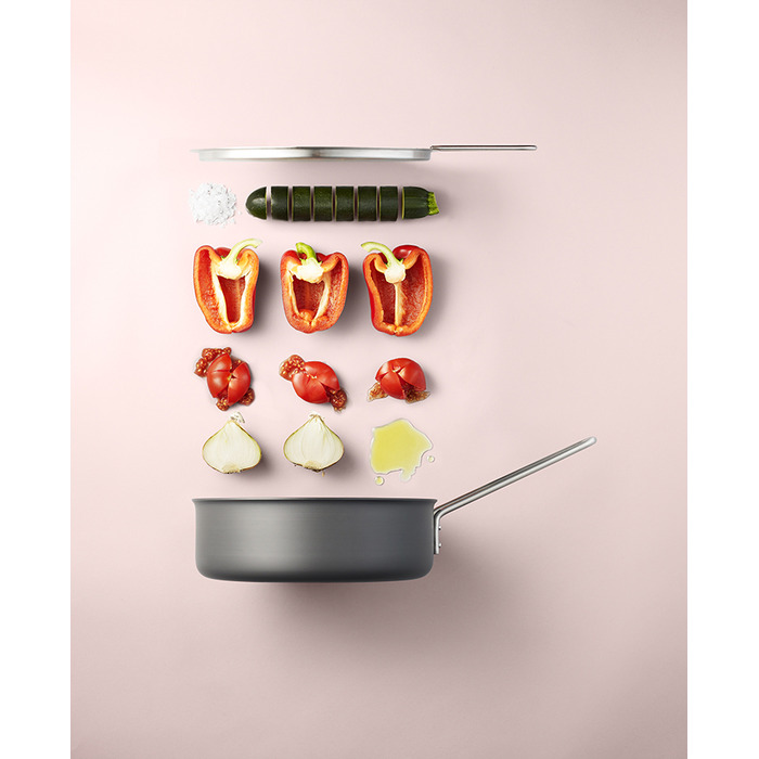 Сотейник Ø 24 см чорний / металік Dura Line Eva Solo