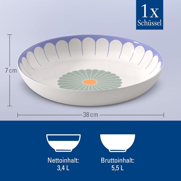Салатниця 3,4 л Fleur Villeroy & Boch
