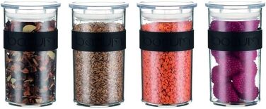 Емкости для хранения 0,25 л 4 шт Presso Bodum