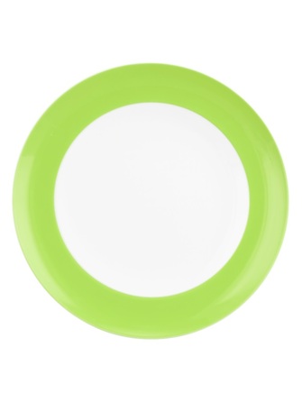 Обеденная тарелка 27 см бело-салатовая Liberty Pure Colors Seltmann Weiden
