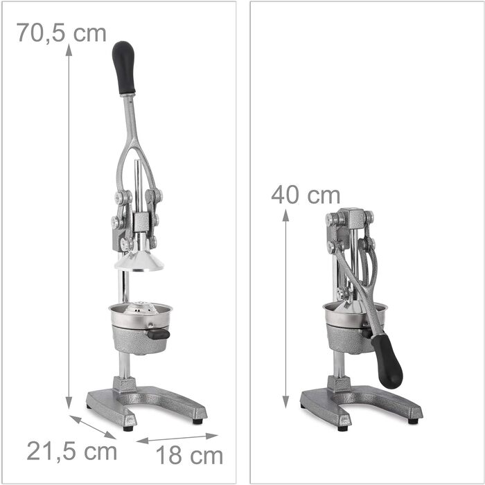 Прес для цитрусових Relaxdays