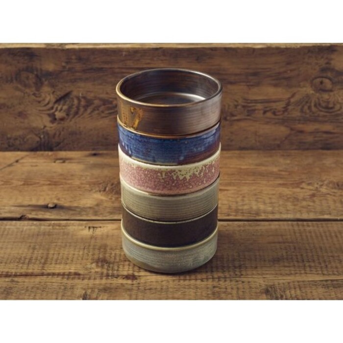 Миска плоска кругла 13 см, 335 мл, Terra Porcelain Black, GenWare