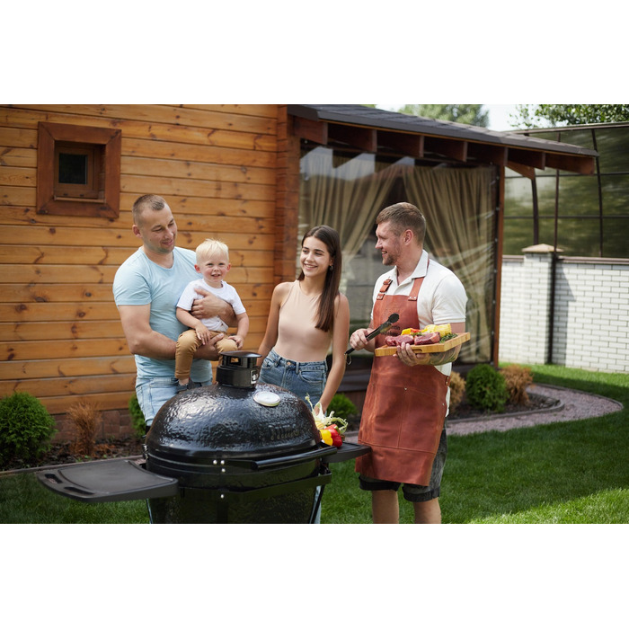 Керамический угольный гриль Primo Large Oval All in One PGCLGCG Код: 004193