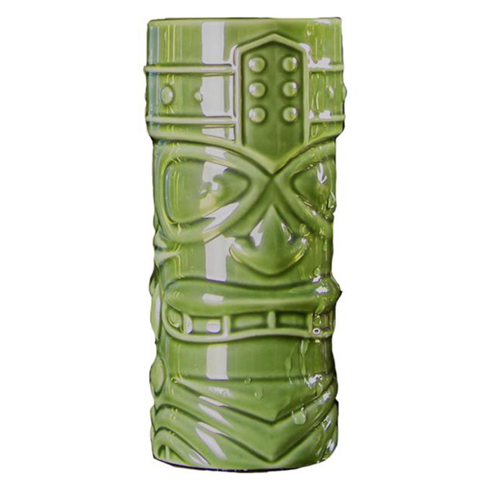 Стакан Тики 400 мл, зеленый, GenWare