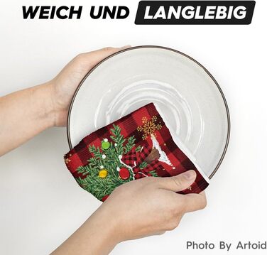 Набір з 2 різдвяних кухонних рушників 42x65 см Artoid Mode