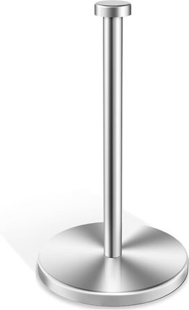 Тримач для кухонних рулонів настільний 33 см, металік VEHHE